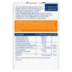 Illustration of the product packaging Doppelherz aktiv Omega-3 + Folic Acid + B6 + B12 rear view